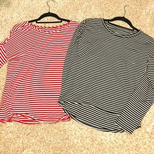 Striped Long-sleeved